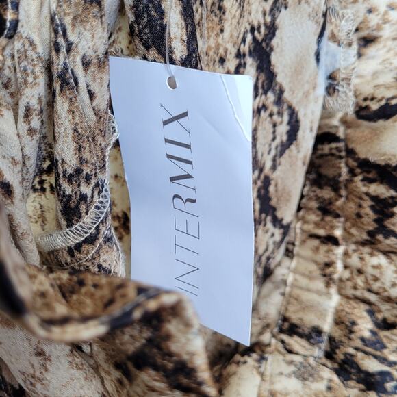 RONNY KOBO Rinnah Snakeskin Print Pants size Medium - Picture 8 of 10